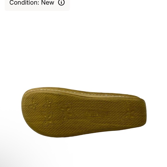 Alegria Women's Blue and Gray Sandals - Picture 4 of 9